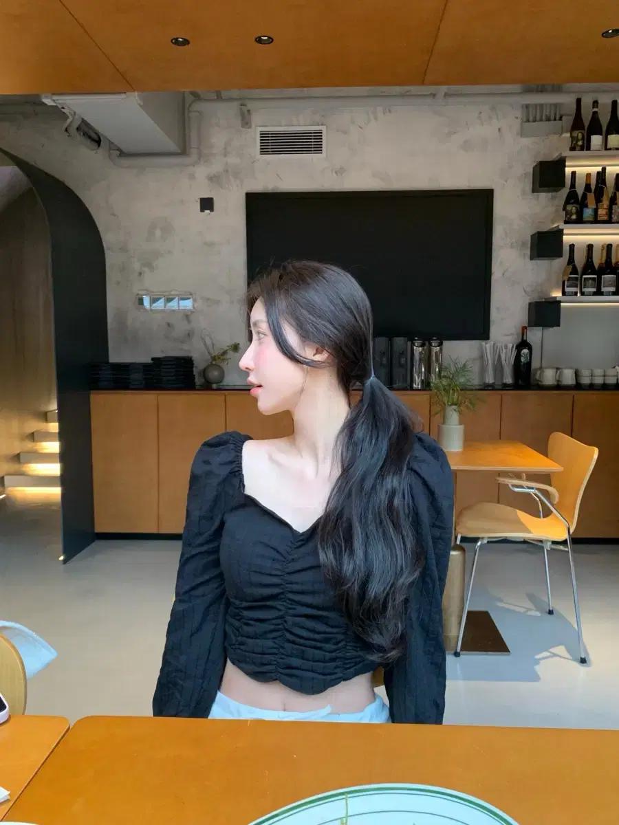 르베 [made] Pring puff blouse