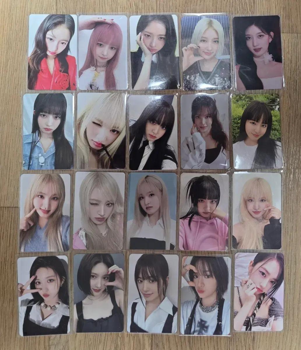아이브 포카 전부 천원