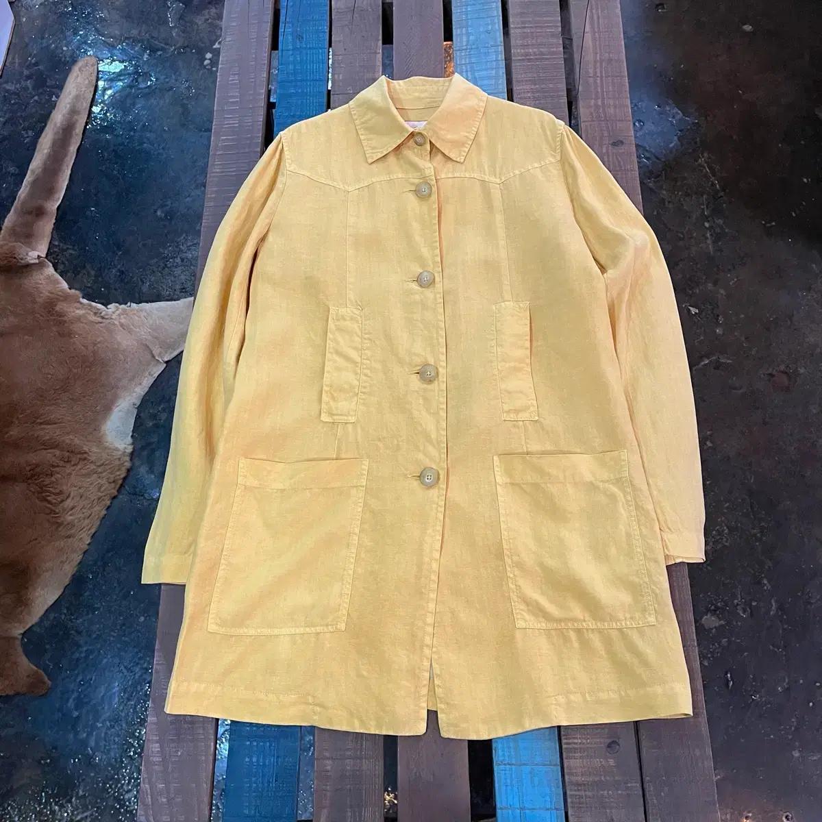 90s 빈티지 에트로 ETRO 린넨 자켓 유럽 빈티지
