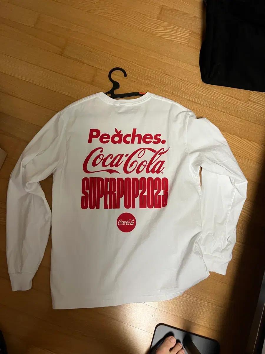 [코카콜라 X Peaches] 슈퍼팝2023 긴팔티