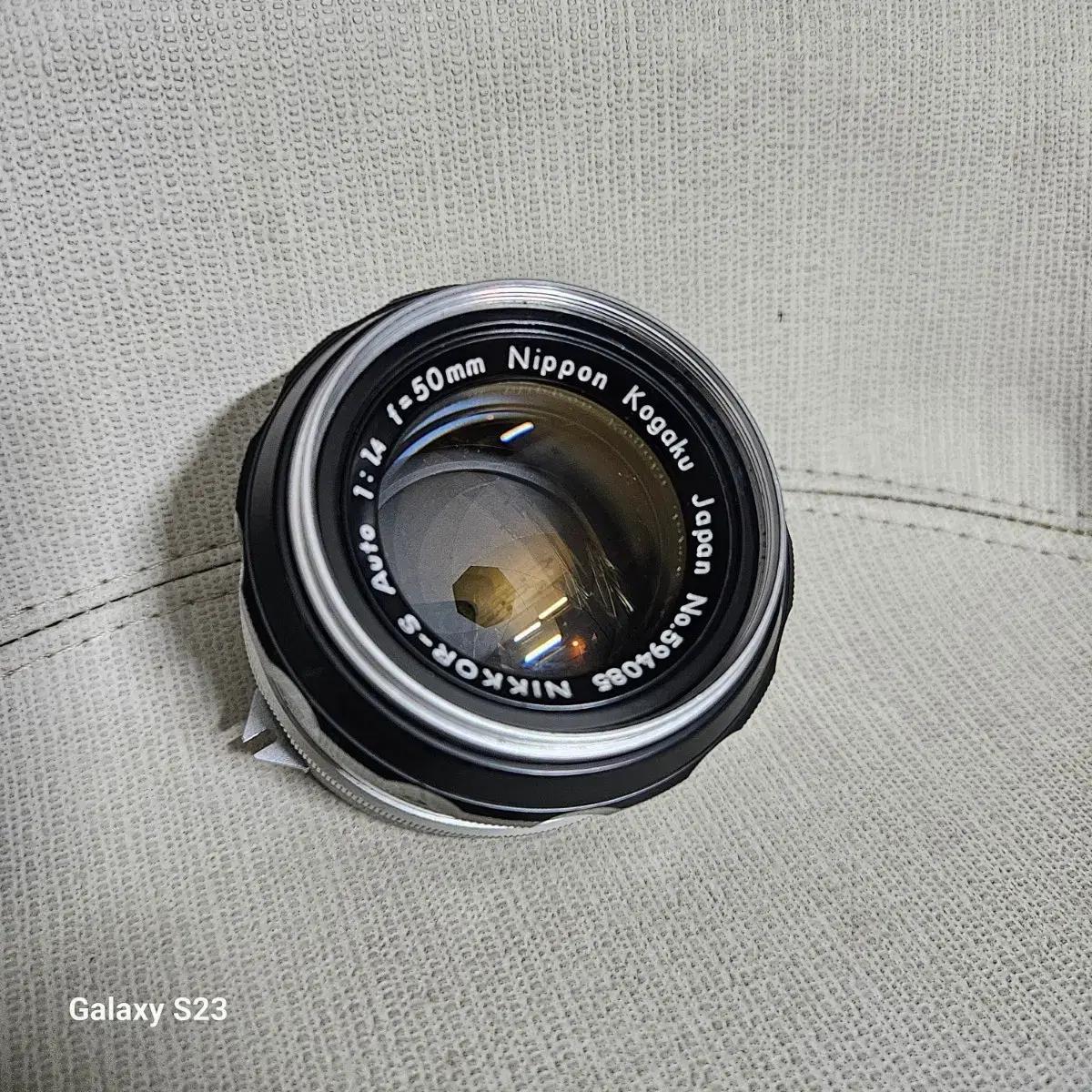 니콘 Nikkor 50mm F1.4해바라기 수동 렌즈