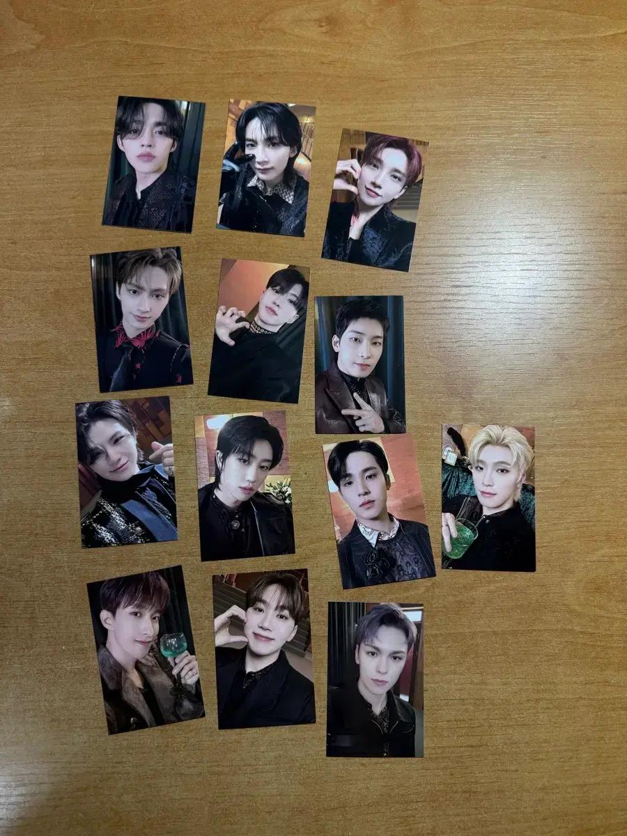 세븐틴 CARAT MEMBERSHIP KIT 팬클럽 키트 포카 증사 일괄