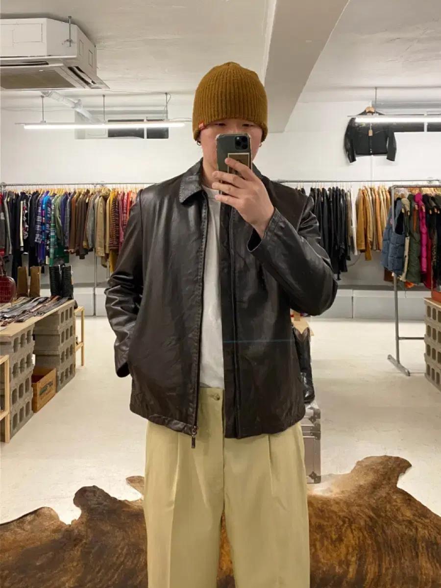 BALMAIN leather jacket 발망 레더자켓