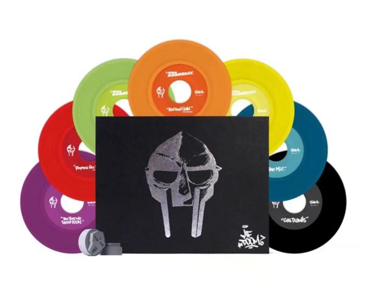 MF DOOM Doomsday 컬러 바이닐 7인치 세트