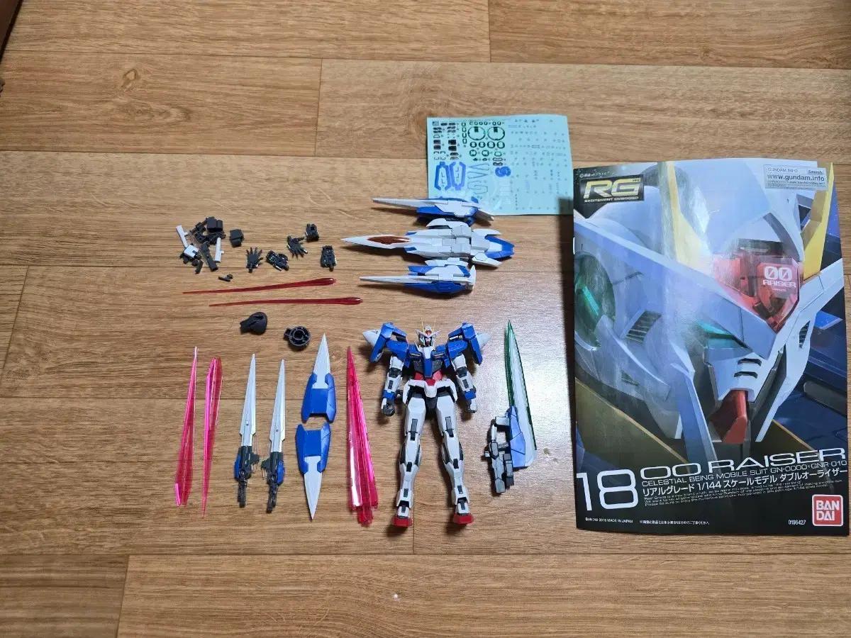 RG 1/144 더블오라이저 건담 건프라 프라모델 가조립