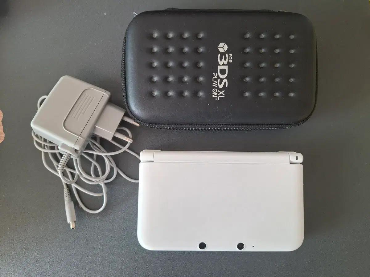 깨끗한 닌텐도 3DS XL 화이트 포켓몬 뱅크 무버 서처 3종