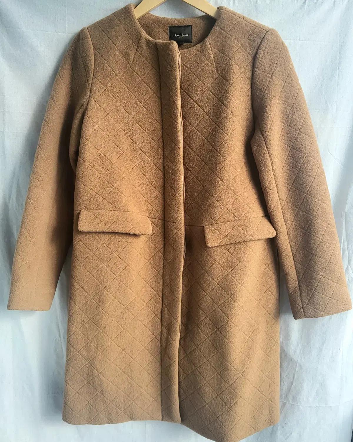 데미럭스빔즈 울 모직 코트 여성 S 겨울 롱코트 데일리 아우터