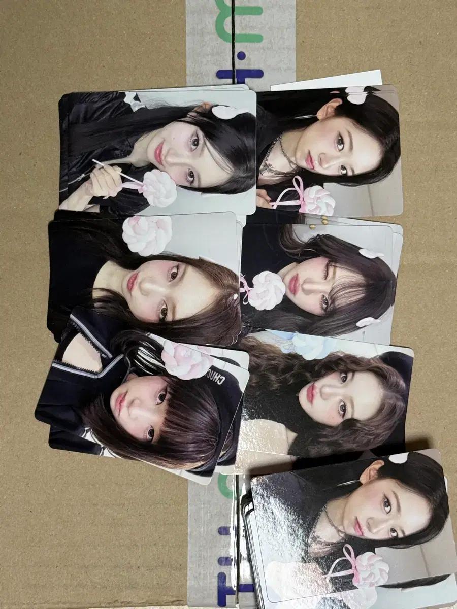 아이브 리바이브 비트로드 키싱유 버전 팬싸 미공포 포카 세트