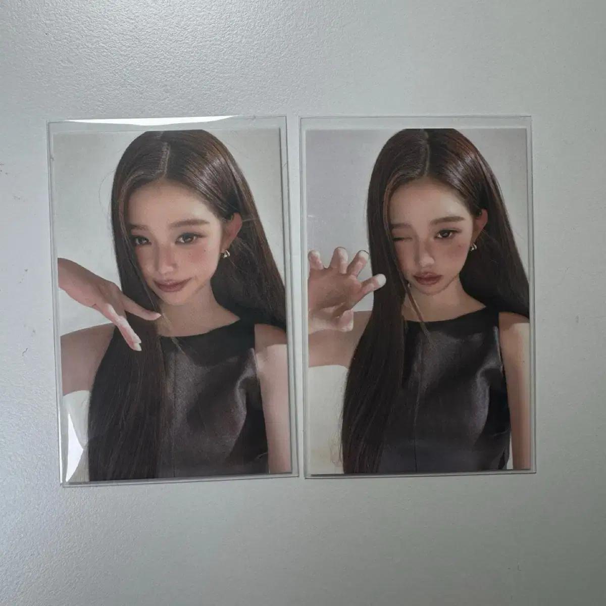 아이브 케라스타즈 원영 포카 포토카드 새상품 장원영 아이브