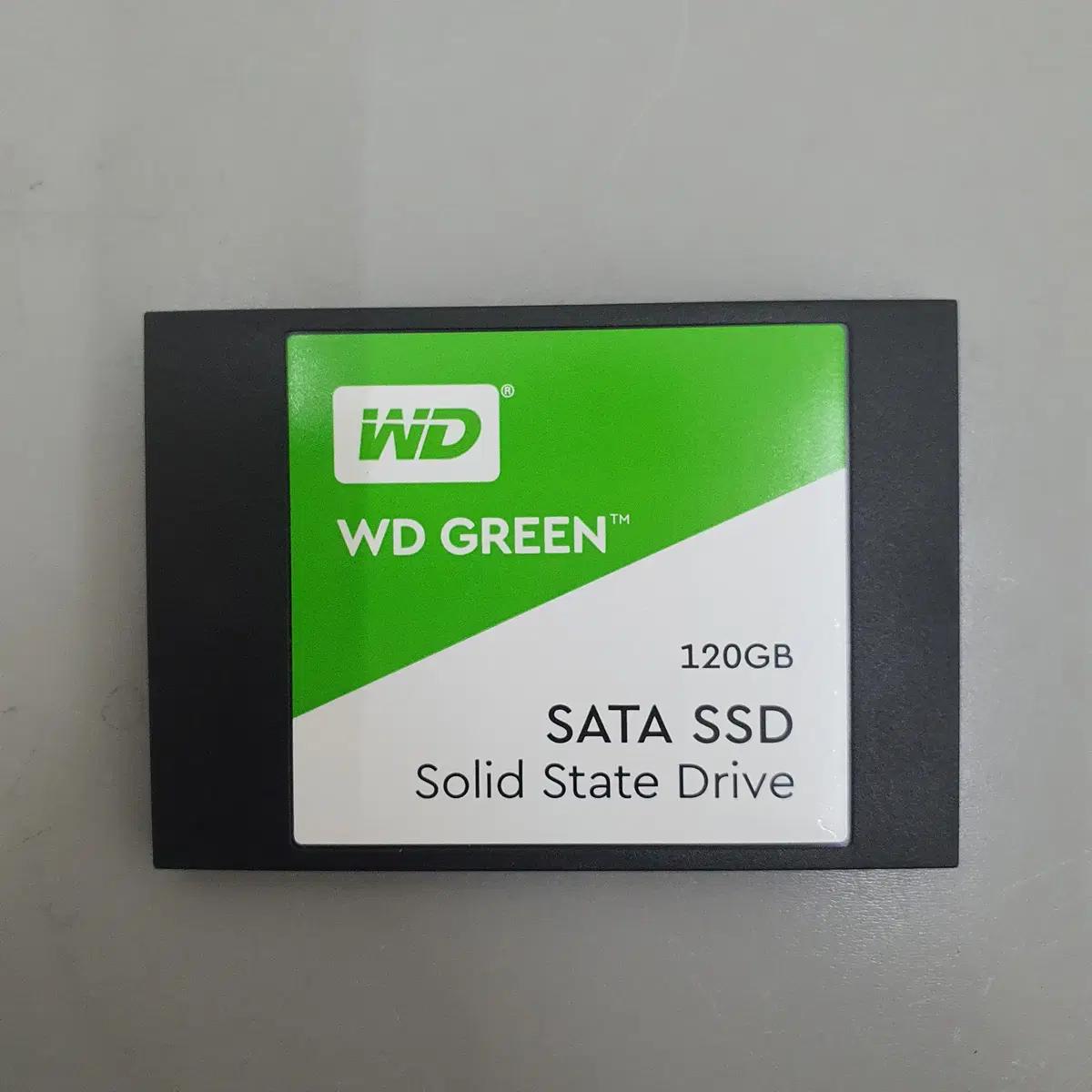 [무료배송] 중고 WD 그린 120GB SATA SSD