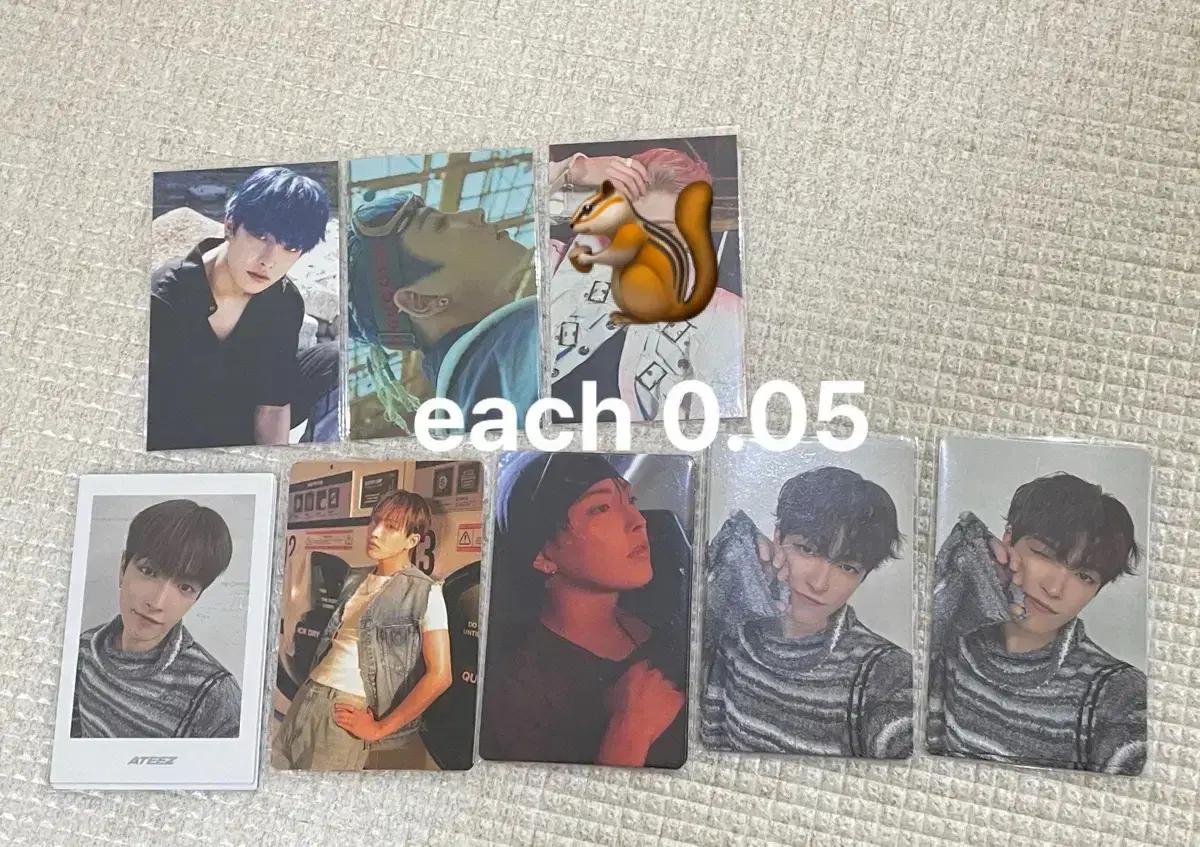 ATEEZ 에이티즈 홍중 포카 팝니다