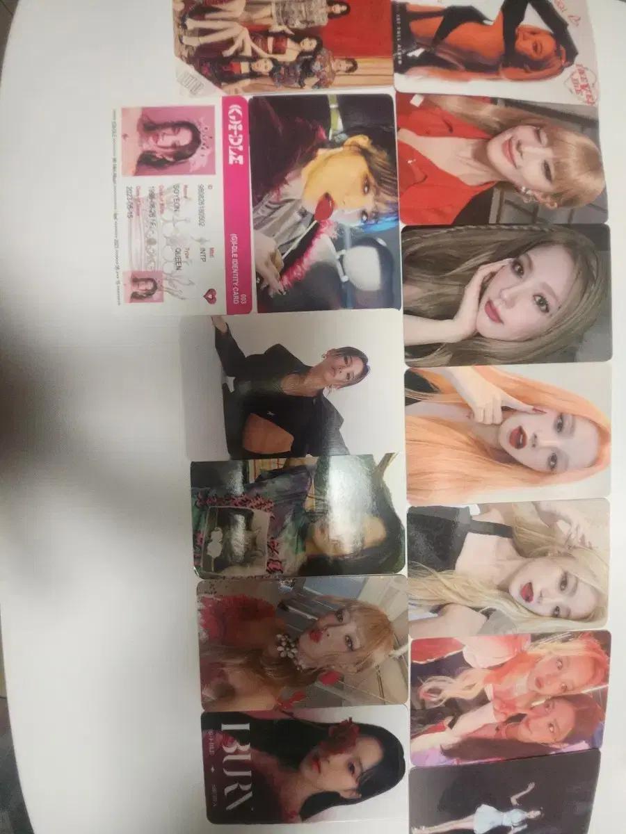 탈덕처분) (여자)아이들 굿즈 일괄
