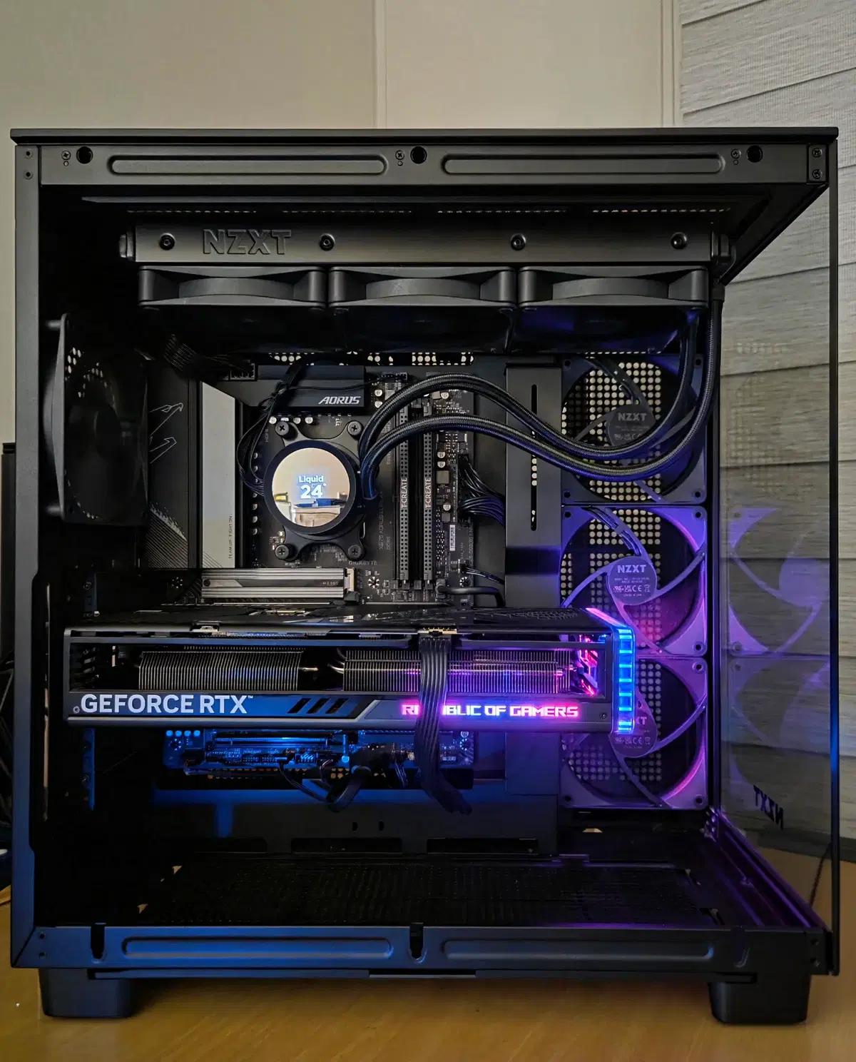 7950x3d / 4070Ti Super / 64GB / 2TB 컴퓨터