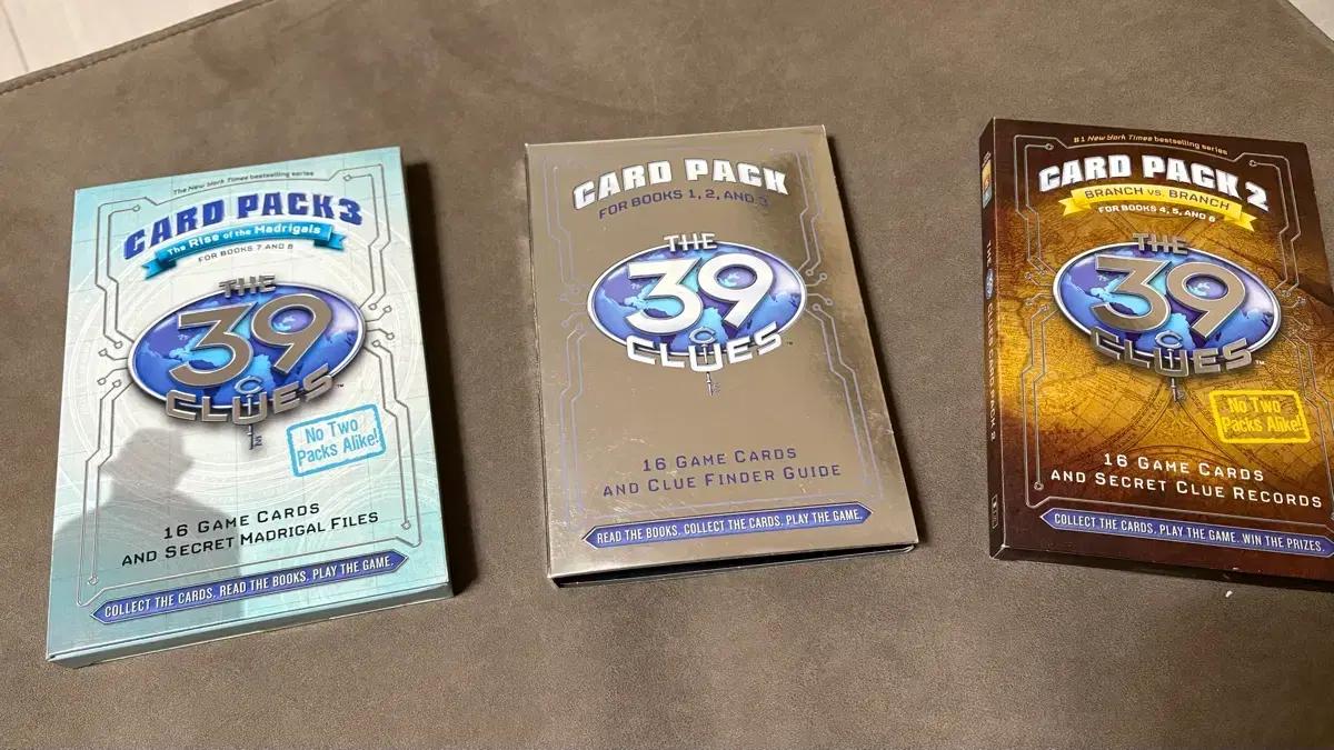 39 Clues 카드 팩 세트 (미개봉)