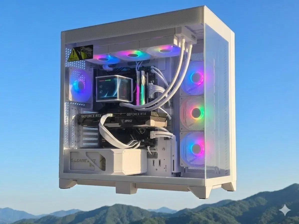 9800X3D , 5070ti 화이트 패키지 고사양 완본체 조립 PC