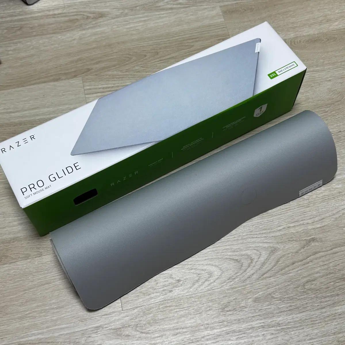 RAZER ProGlide 마우스패드 그레이 XXL 레이저 키보드 장패드