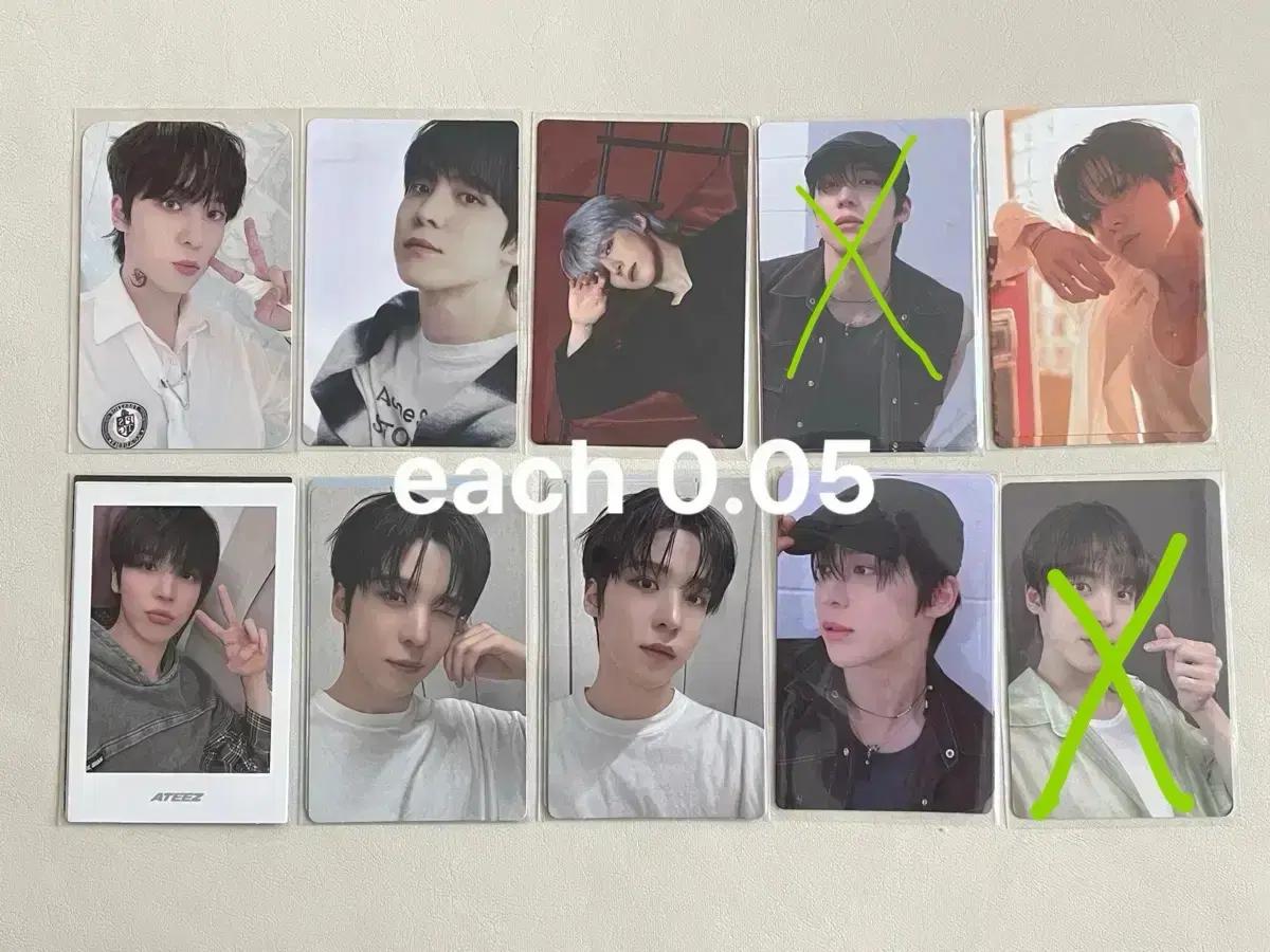 ATEEZ 에이티즈 윤호 포카 팝니다