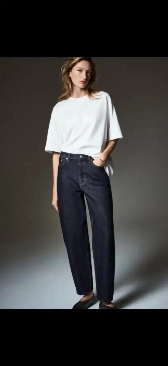 COS Tapered leg High nss Ankle length,코스