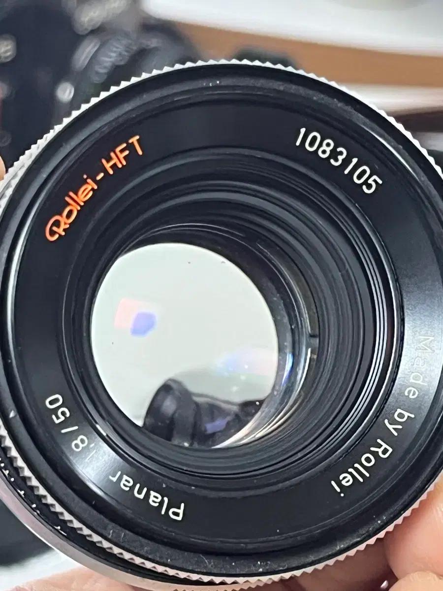 칼자이스 planar 50mm F1.8 롤라이 QBM마운트+ 캐논 어댑터