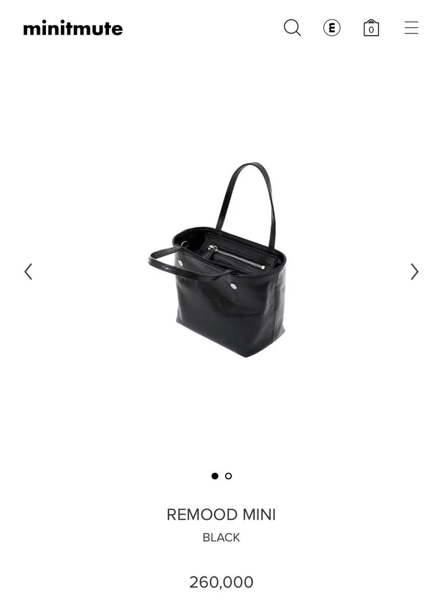 미닛뮤트 리무드 미니 블랙 remood mini black