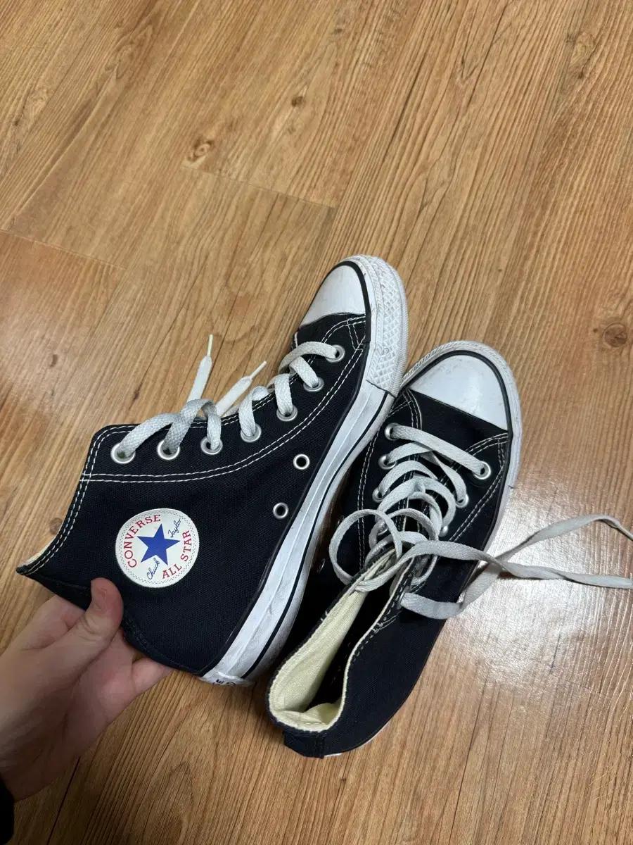 컨버스 올스타 블랙 하이 230-235