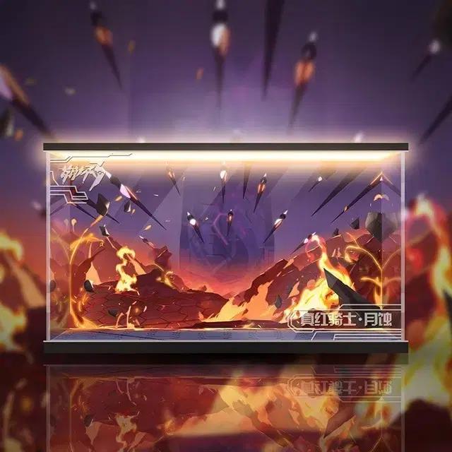 구함, 구매)apex붕괴3 무라타 히메코 3면LED 전용피규어 케이스