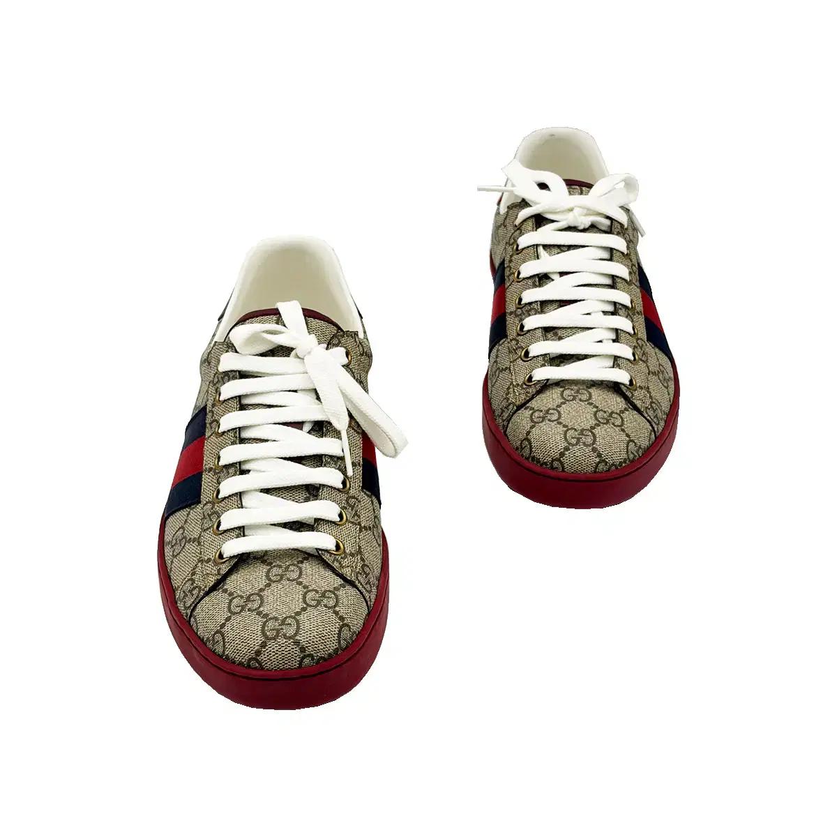 구찌 Gucci 429445 GG 수프림 캔버스 에이스 남성 스니커즈 7