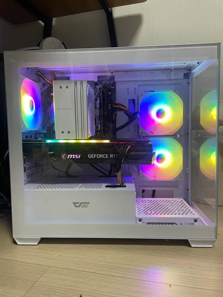 라이젠7 5700x rtx3070 고사양 게이밍,작업용 컴퓨터