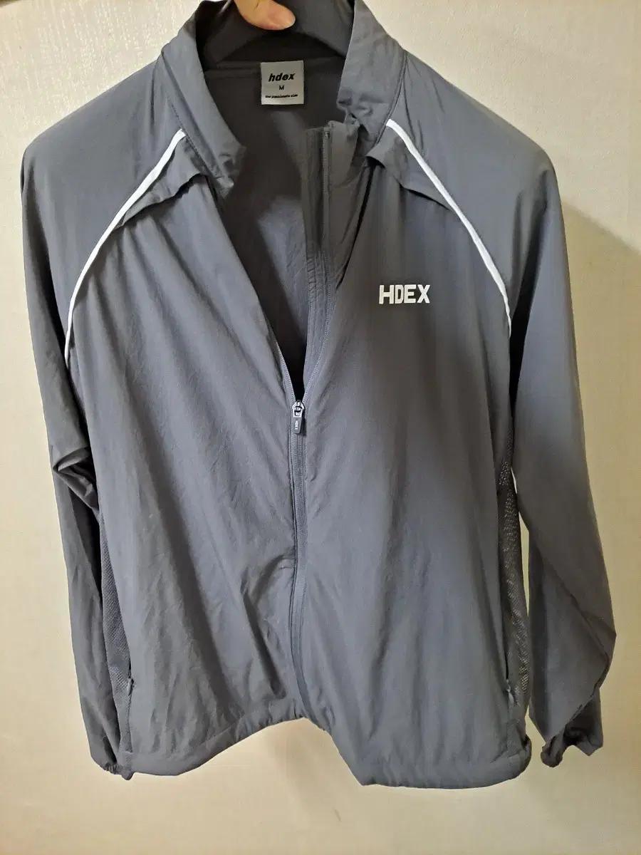 HDEX 바람막이 자켓 M 그레이 런아웃 자켓