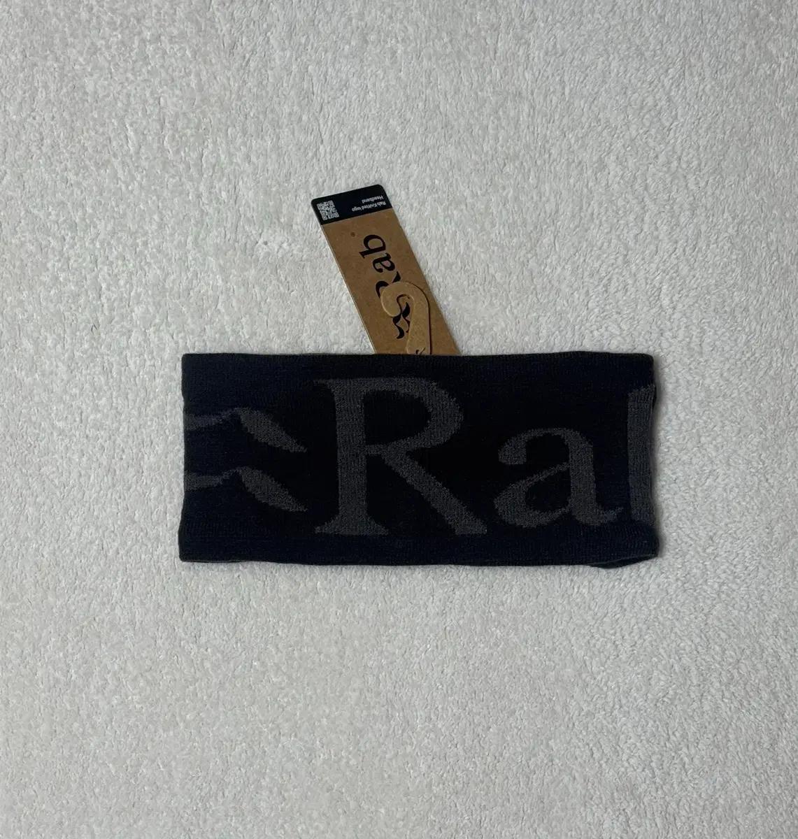 랩 RAB 니트 로고 헤드 밴드