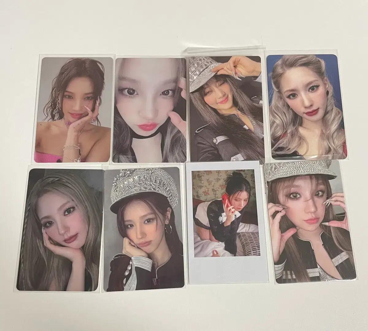 (여자)아이들 소연 만나 우기 미연 포카 일괄