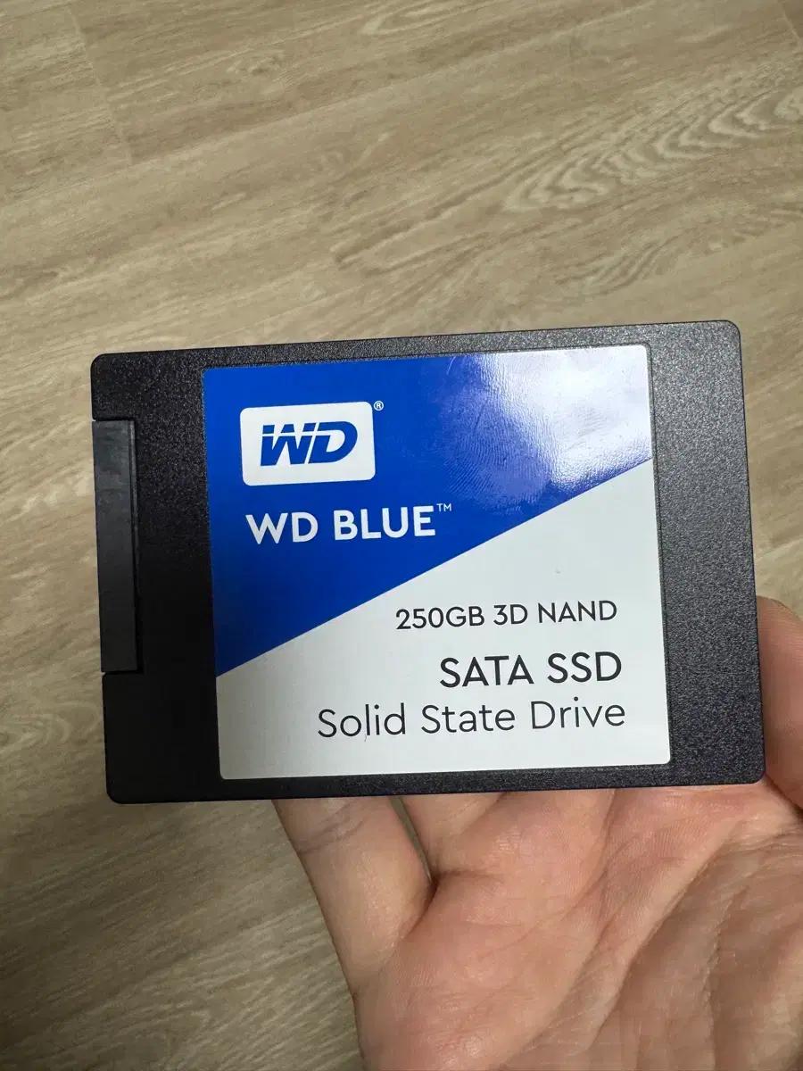WD Blue 250GB SATA SSD입니다