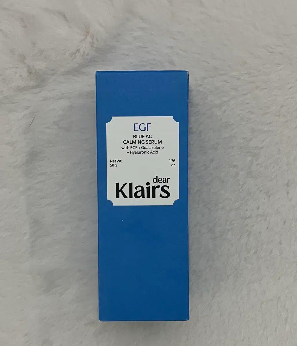 (미개봉새상품) 디어 클레어스 EGF 블루 AC 진정 세럼 50ml