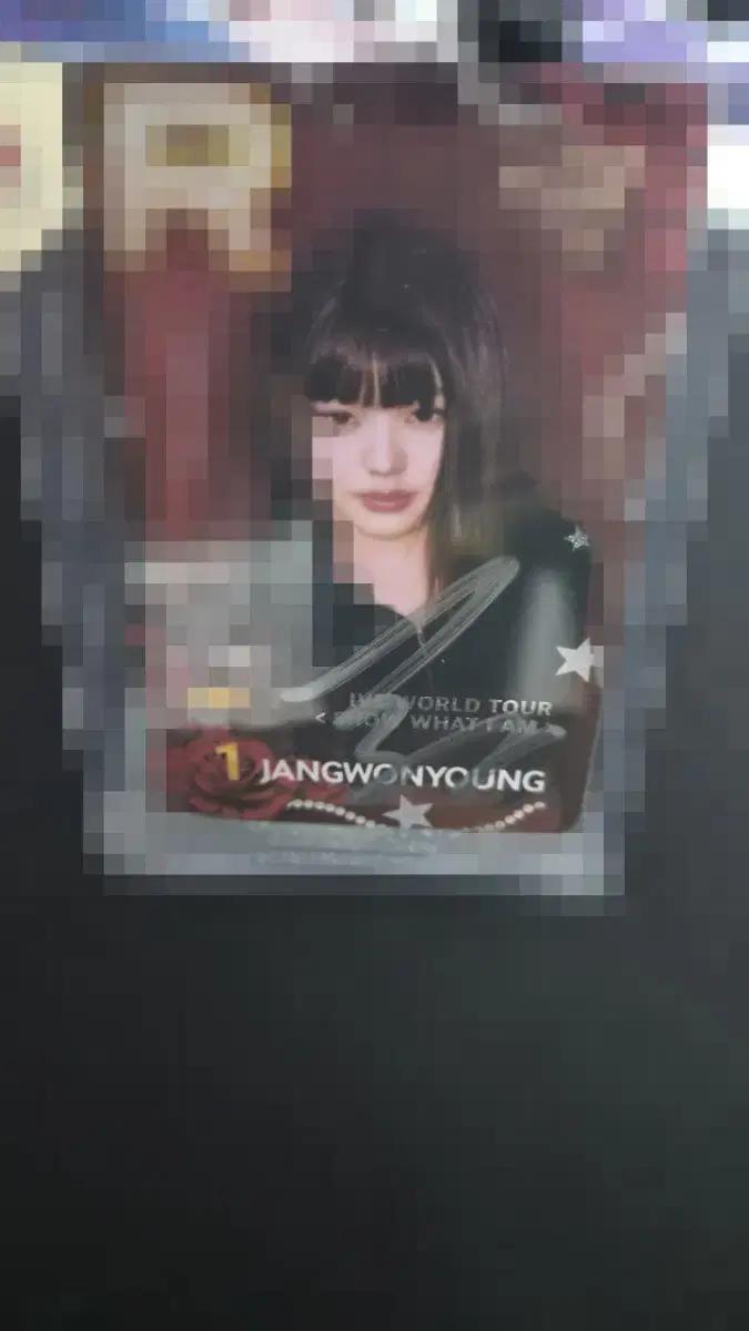 아이브 장원영 슈스쉽 싸포 싸인폴라 싸인포카