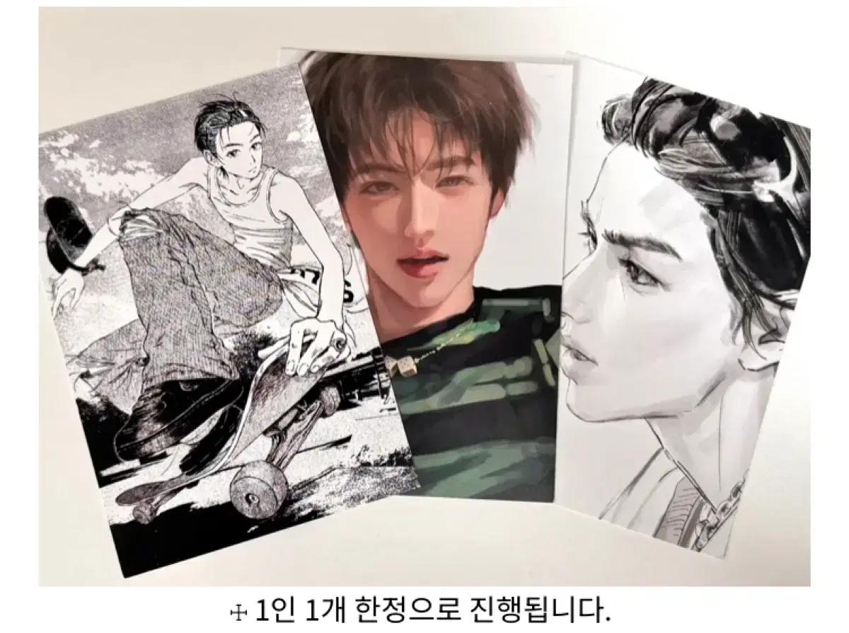 코르티스 성현 생카 엽서 럭드 생일카페 cortis 언디파인드