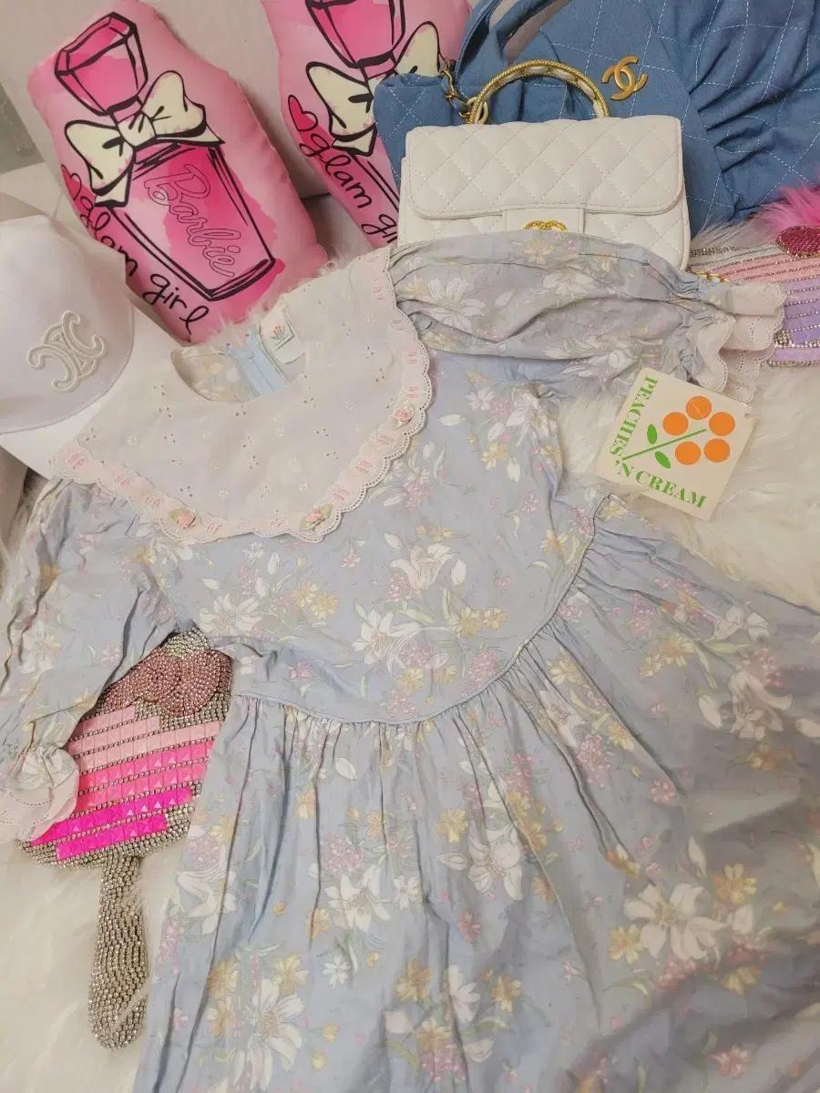 PEACHES 'N CREAM 플라워 원피스