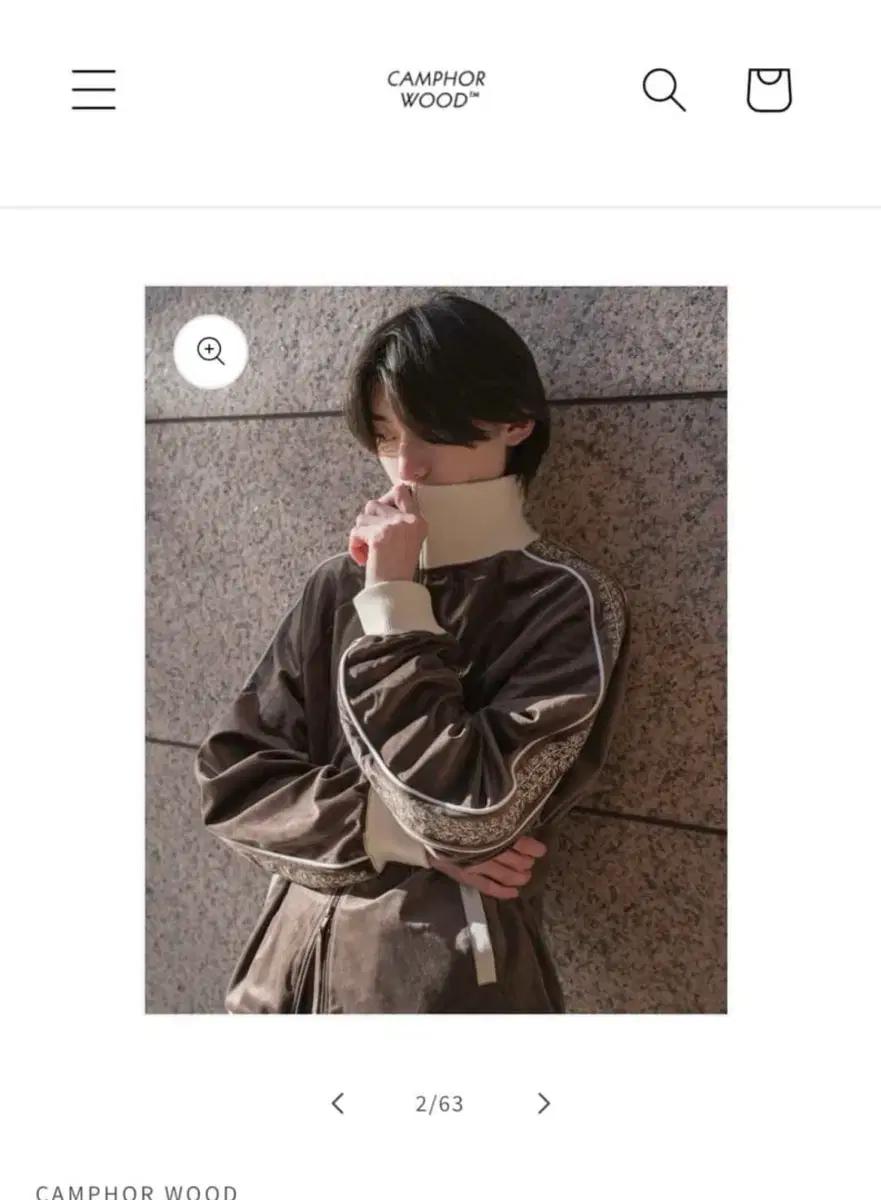 캠퍼우드 플라워 트랙자켓 S