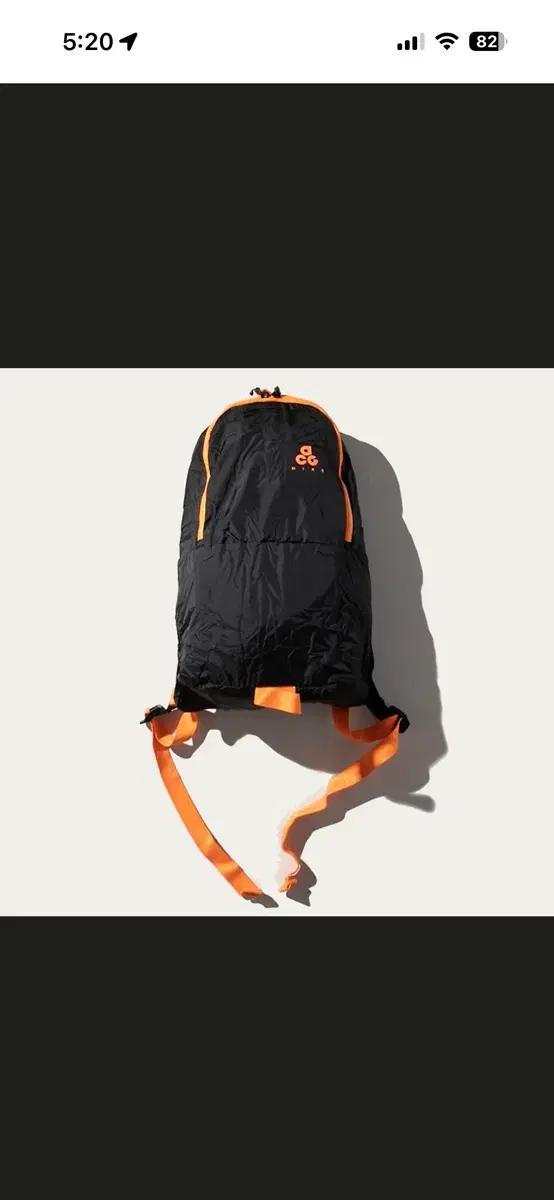 나이키 ACG 백팩 블랙 오렌지