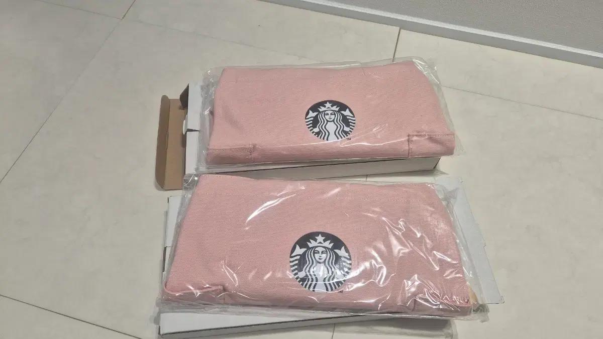 스타벅스 핑크 캔버스맥