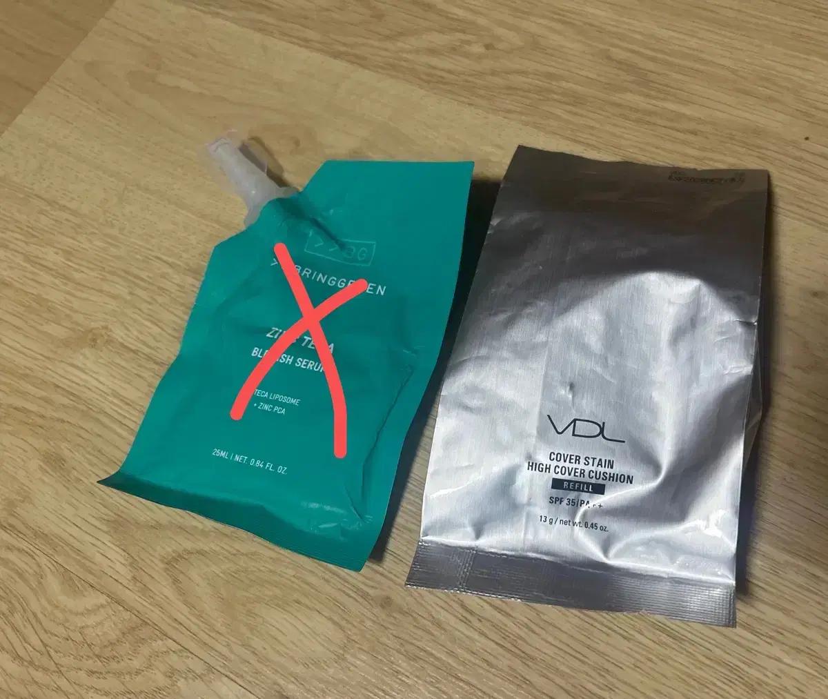 브링그린 징크테카 블레미쉬 세럼 리필  , VDL 커버 쿠션 리필