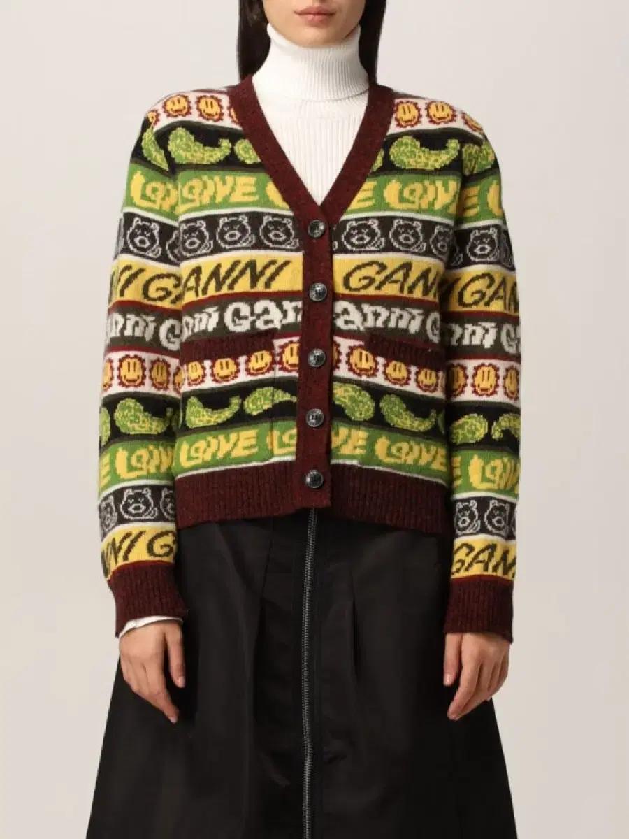 가니 스마일 가디건 22FW Msize
