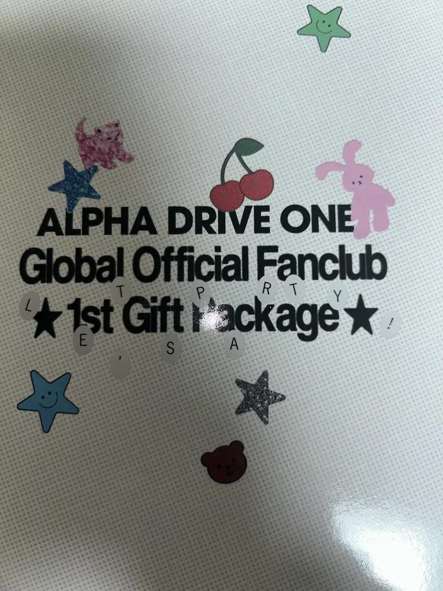 ALPHA DRIVE ONE 알파드라이브원 알디원 멤버십 키트