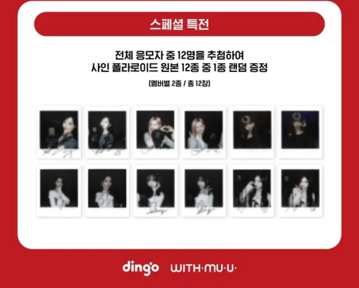 아이브 딩고뮤직 위드뮤라이브 레이 싸인 싸폴 양도 판매 ive sign