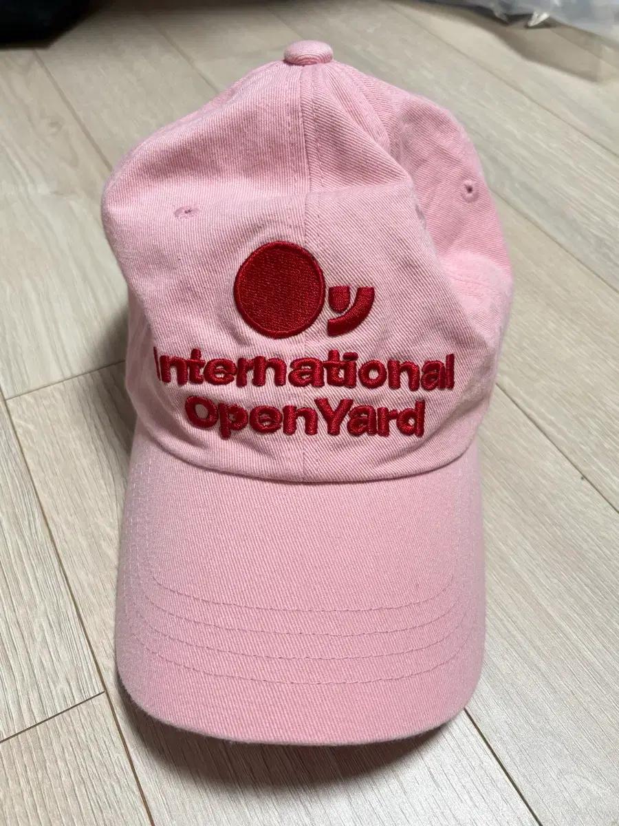 OY International Cap 핑크 볼캡