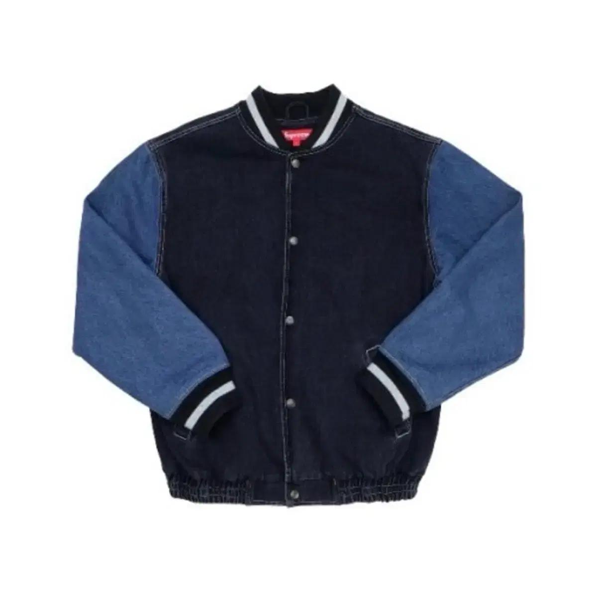 18ss supreme denim varsity L