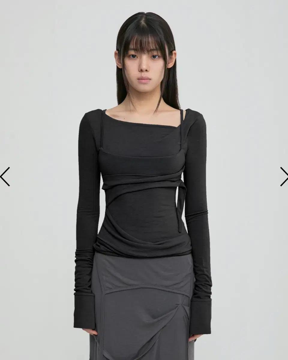 Flareup Layered Bustier Long Sleeve