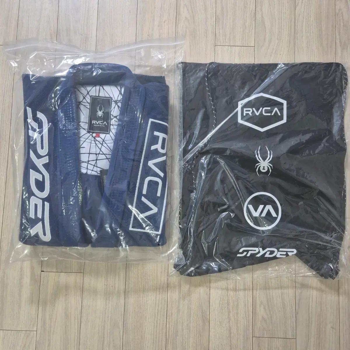 스파이더 RVCA 콜라보 주짓수 도복 블루 A2