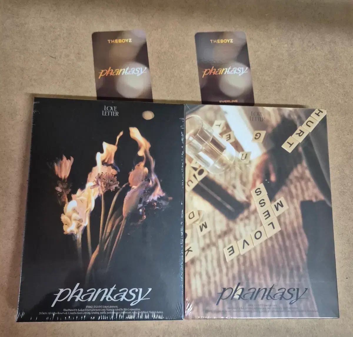 더보이즈 Phantasy 앨범 세트+ 포토카드 일괄