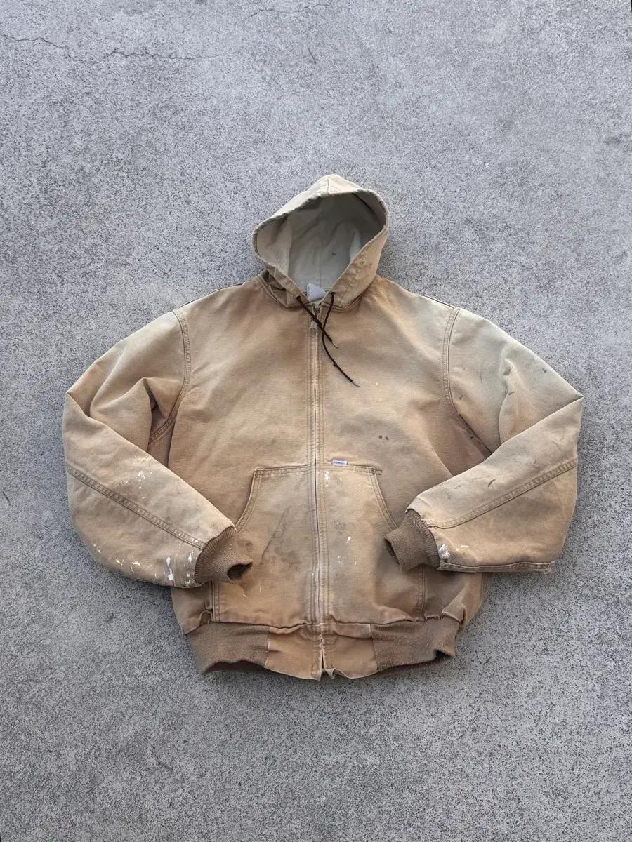 80s 칼하트 덱후드 CARHARTT  Distressed Faded