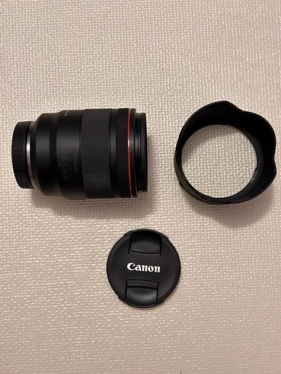 캐논 RF50mm F1.2L USM 렌즈 (1번 사용) + 블랙미스트필터
